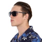  Mắt kính Blue Rectangular Men's Sunglasses CK20520S-001 57mm 