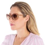  Mắt kính Calvin Klein Brown Gradient Butterfly Ladies Sunglasses CK19560S 