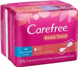  Băng vệ sinh Carefree Barely There Unscented Liners 42 miếng 