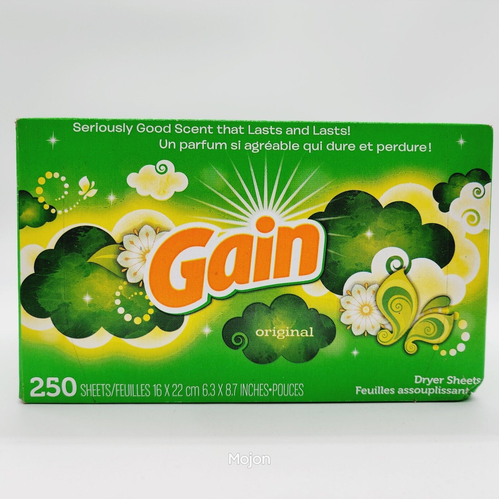  Giấy Thơm Gain Original Dryer Sheets 250 tờ 