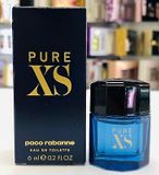  Pure XS Paco Rabanne Pour Homme EDT 6ml 0.2oz 