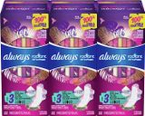  Băng vệ sinh có cánh ban đêm Always Radiant Feminine Pads (Size 3 - 22 miếng) 