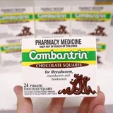  Viên tẩy giun Pharmacy Medicine Combantrin Chocolate Squares 24v 