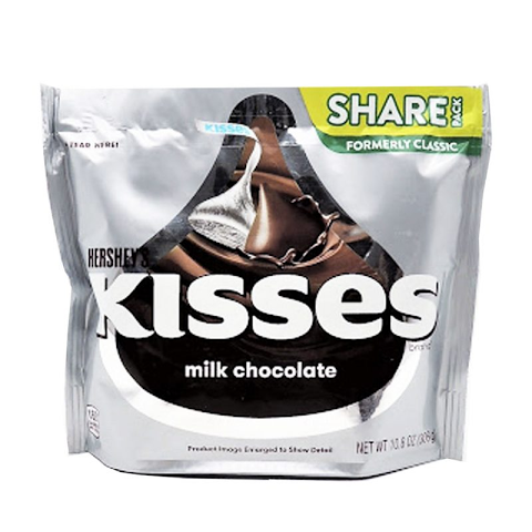  Kẹo Hershey's Kisses Milk Chocolate 10.8Oz 306g 