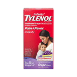  Siro giảm đau và hạ sốt cho bé Tylenol 1Oz. 30ml (Vị nho) 