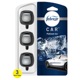  3 lọ nước hoa cho xe hơi Febreze Plug in Air Fresheners 6,6ml (Hương Platinum Ice) 