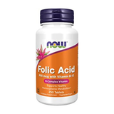  Viên uống bổ sung Now Folic Acid with Vitamin B-12 800mcg 250 viên 