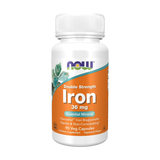  Viên uống bổ sung sắt Now foods iron double strength, 36 mg, 90 viên 