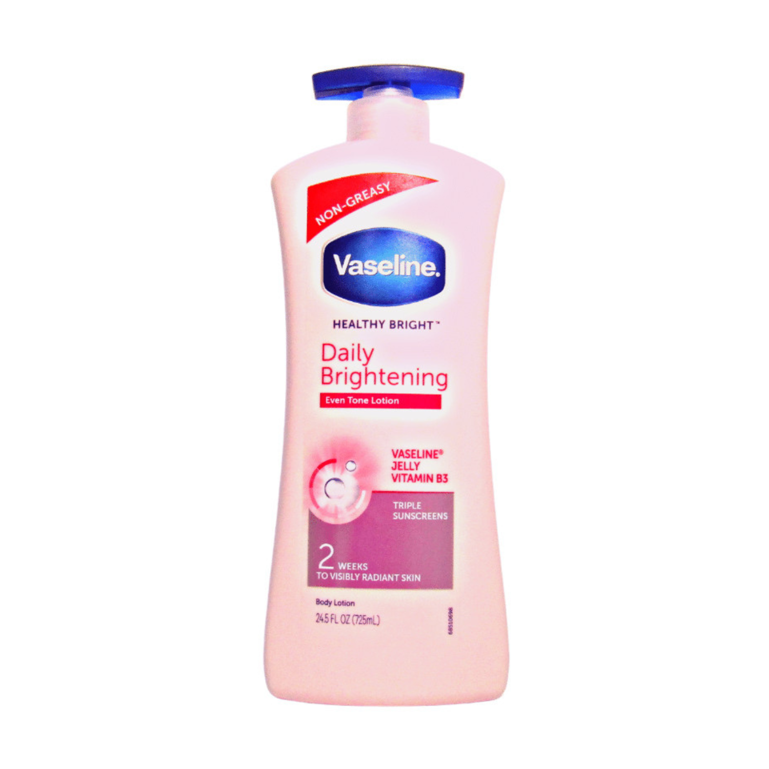  Dưỡng thể Vaseline Healthy white Hồng 24.5Oz 725ml 