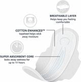  Băng vệ sinh Amazon Basics Ultra Thin Pads with Flexi-Wings Size 1 36 miếng 