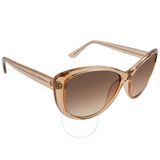  Mắt kính Calvin Klein Brown Gradient Butterfly Ladies Sunglasses CK19560S 