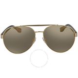  Kính Marc Jacobs Grey Ivory Mirror Aviator 60mm Sunglasses Marc 341/S 02M2 60 