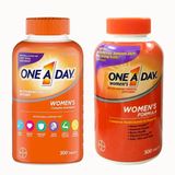  Viên uống bố sung vitamin tổng hợp cho nữ One A Day Women's Formula Complete Multivitamin 300 viên 