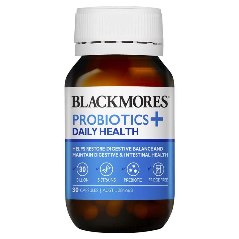  Viên uống men vi sinh cho phụ nữ Blackmores Probiotics+ Daily Health 30 Viên 