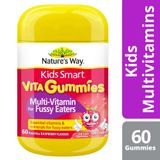  Kẹo dẻo cho bé Nature's Way Kids Smart Vita Gummies Multi-Vitamin For Fussy Eaters 60 viên 