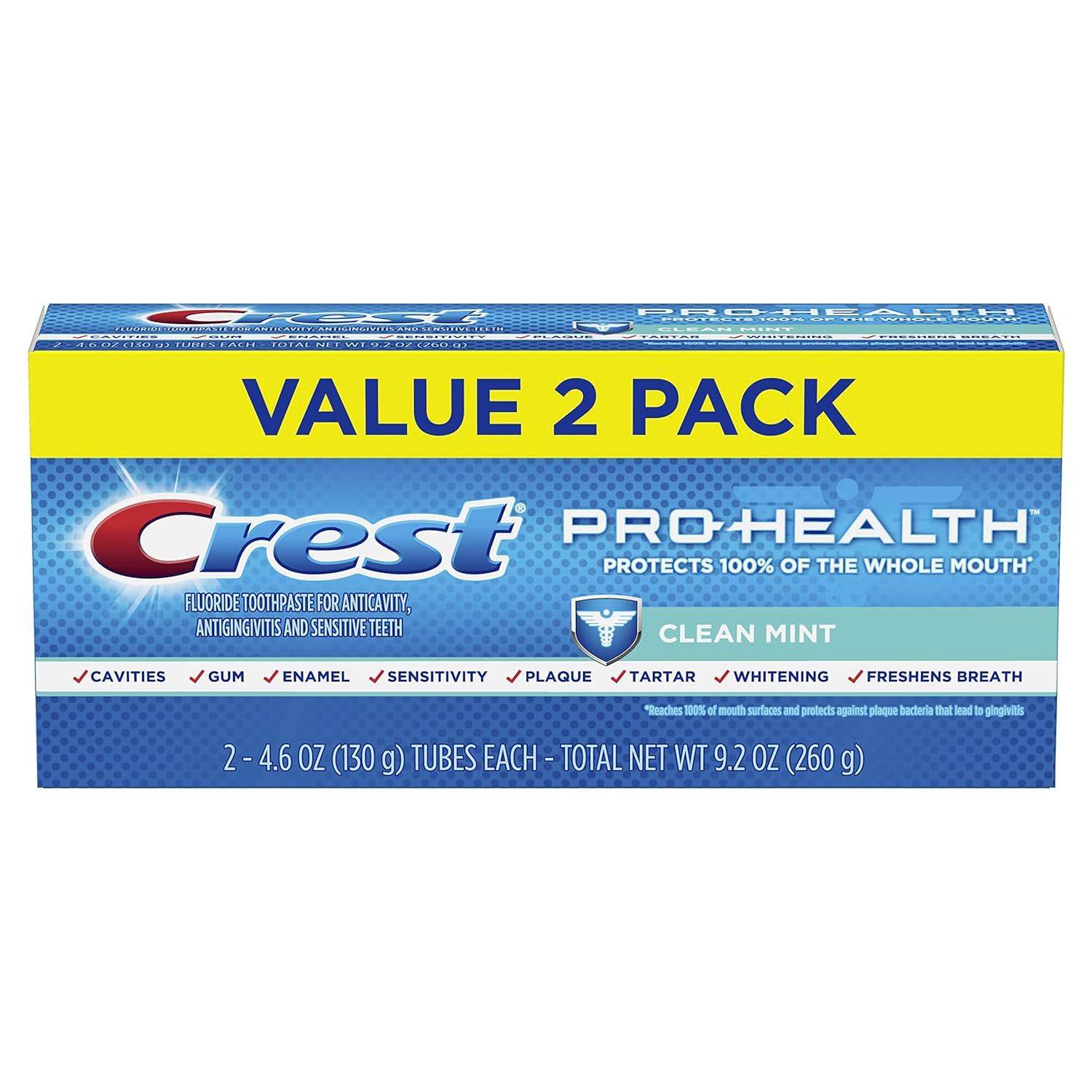  Kem đánh răng Crest Pro-Health Clean Mint 9.2Oz 260g 