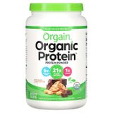  Bột bổ sung Orgain Organic Vegan Protein Powder, Chocolate Peanut Butter - 21g of Plant Based Protein 2.3LB 920g 