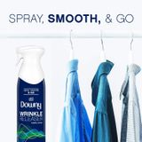  Nước xịt vải giảm nhăn quần áo Downy Wrinkleguard Wrinkle Releaser Fabric Spray Fresh Scent 9.7Oz 275g 
