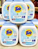  Viên giặt Tide Pods Free & Gentle cho da nhạy cảm 152 viên 