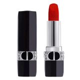  Son Thỏi mini Dior Rouge Velvet Màu 999 1.5g 