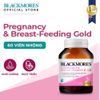 (Úc) Viên uống bổ sung vitamin cho bà bầu Blackmores Pregnancy & Breast Feeding Gold 60 viên 