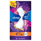  Băng vệ sinh Always Radiant FlexFoam Pads for Women Size 4 Overnight 28 miếng 