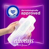  Băng vệ sinh Always Radiant FlexFoam Pads for Women Size 4 Overnight 28 miếng 