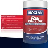  Viên uống Bioglan Red Krill Oil Double Strength 1000mg 60 viên 