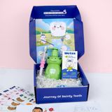  Combo Hành Trình Xanh gồm: 1 Xịt Vệ Sinh Răng Miệng Wetee Xanh 30ml và 1 Gel Đánh Răng 100ml Cho Bé Từ 1 Tuổi Tặng Bàn Chải Lông Mềm Hình Đáng Yêu 