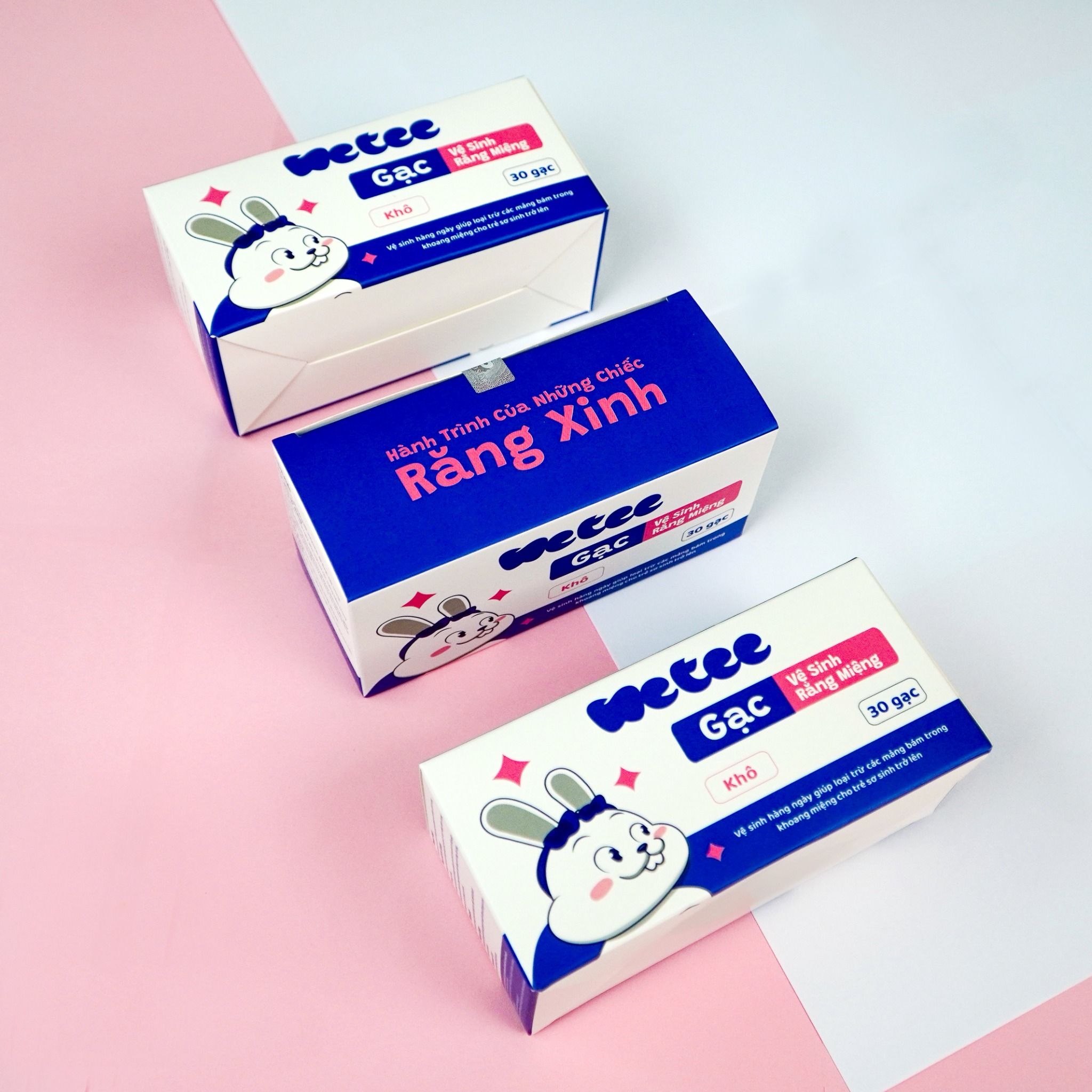  Gạc Vệ Sinh Răng Miệng Wetee Cho Bé 