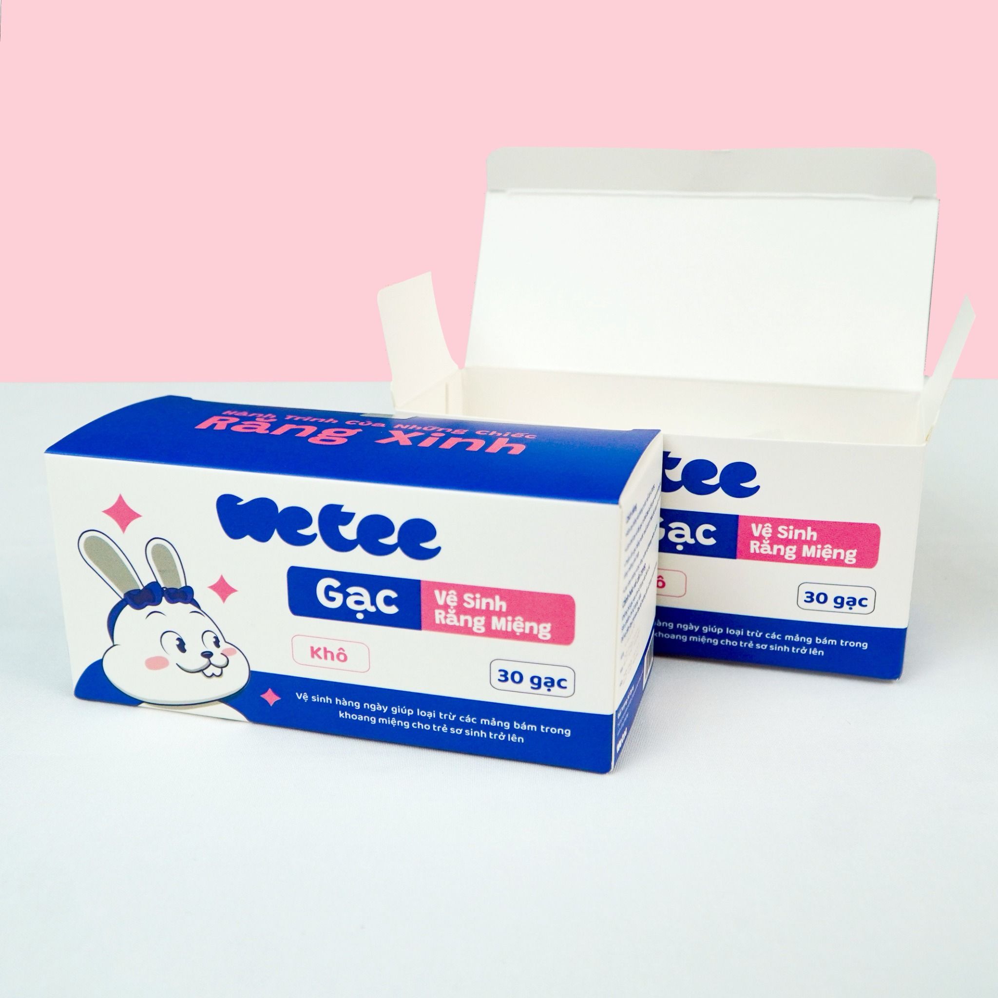  Gạc Vệ Sinh Răng Miệng Wetee Cho Bé 
