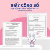  Combo 2 Xịt Wetee (Safeformula Infant) Vệ Sinh Răng Miệng Cho Bé Từ 6 Tháng Tuổi Trở Lên, Vị Ngọt, Hỗ Trợ Ngăn Ngừa Hôi  Sữa, Nấm Miệng, Hỗ Trợ Giảm Đau Trong Quá Trình Mọc Răng Của Trẻ 