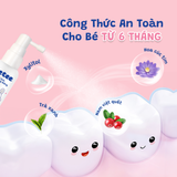  Xịt Wetee Vệ Sinh Răng Miệng Cho Bé Từ 6 Tháng Tuổi Trở Lên 30ml (Safeformula Infant), Vị Ngọt, Hỗ Trợ Ngăn Ngừa Hôi Sữa Nấm  Miệng,Hỗ Trợ Giảm Đau Trong Quá Trình Mọc Răng Của Trẻ 