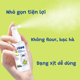  Combo 2 Xịt Wetee (Safeformula Toddler) Vệ Sinh Răng Miệng Cho Bé Từ 1 Tuổi Trở Lên, Hương Nho, Vị Ngọt, Hỗ trợ Bảo Vệ Men  Răng, Hỗ Trợ Ngăn Ngừa Sâu Răng Sún Răng Của Trẻ 