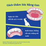  Xịt Vệ Sinh Răng Miệng Wetee Cho Bé Từ 1 Tuổi 30ml, Hương Nho, Vị Ngọt An Toàn Bé Có Thể Nuốt Được 