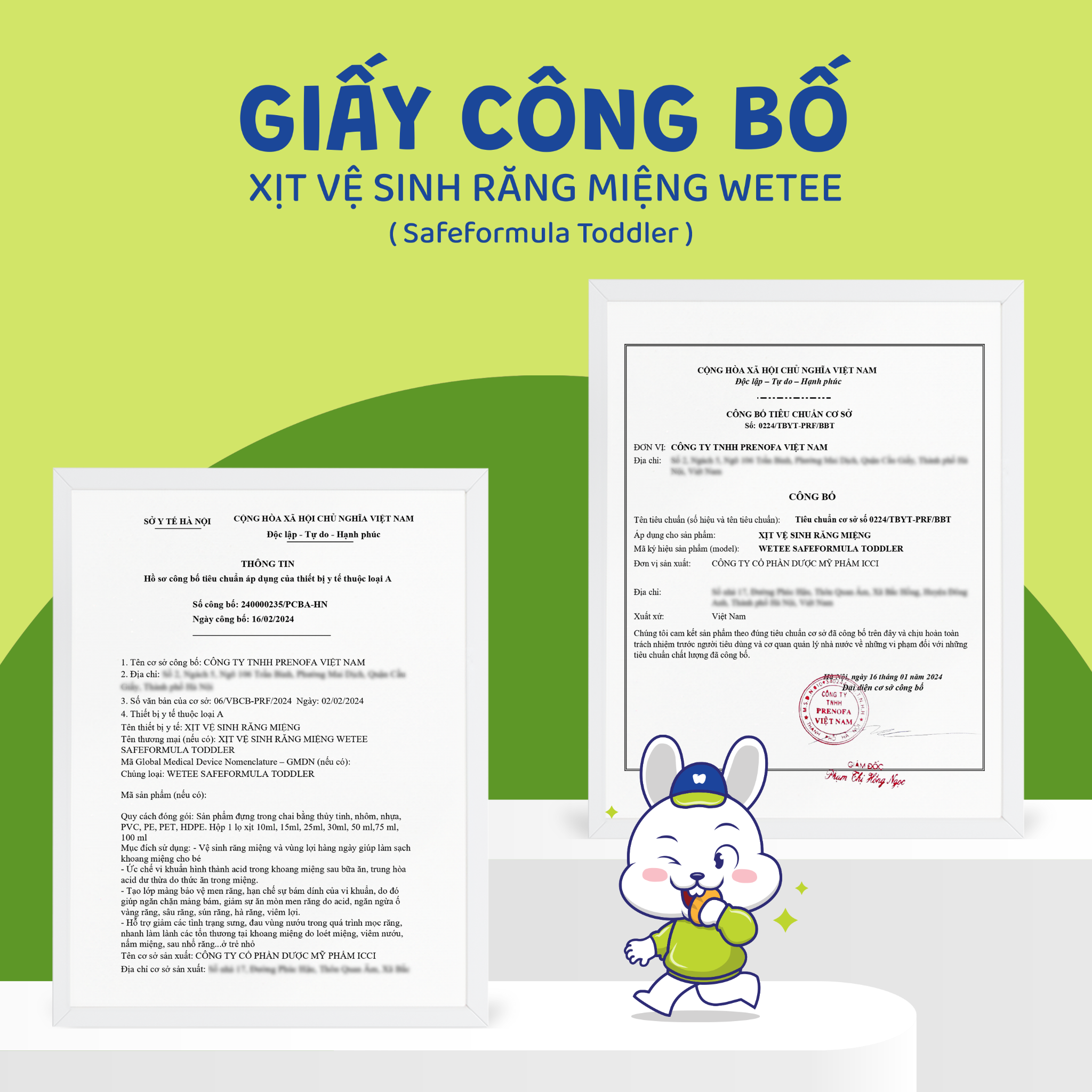  Combo 2 Xịt Wetee (Safeformula Toddler) Vệ Sinh Răng Miệng Cho Bé Từ 1 Tuổi Trở Lên, Hương Nho, Vị Ngọt, Hỗ trợ Bảo Vệ Men  Răng, Hỗ Trợ Ngăn Ngừa Sâu Răng Sún Răng Của Trẻ 