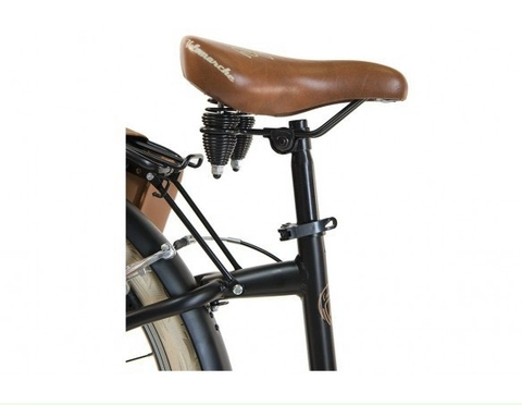 Xe đạp nữ Cruiser Dame Matt Schwarz (gióng cong) – màu đen (dành cho chiều cao từ 155 – 175 cm)