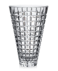 Lọ hoa pha lê Atrium Rogaska 30cm màu trắng