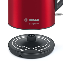 Ấm siêu tốc BOSCH TWK3P424 màu đỏ