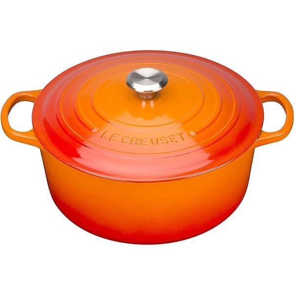 Nồi gang Le Creuset 26cm màu cam orange