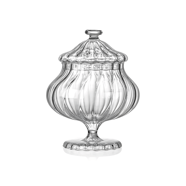 Hũ IVV Sahara trắng 19cm IVV