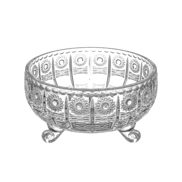 Tô 3 chân M57 12.5cm Crystal Bohemia