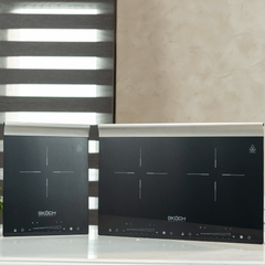 Bếp từ đôi GKÖCH Luxury 3400W màu đen