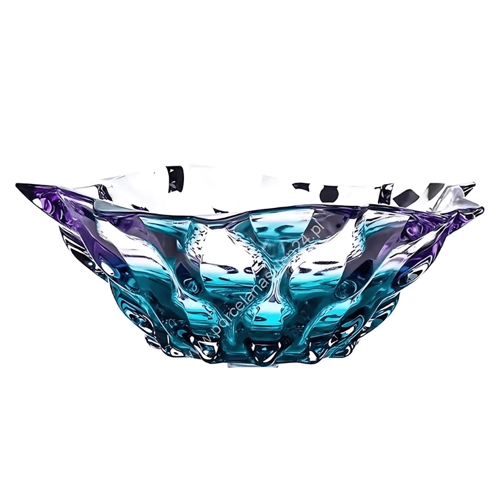 Tô pha lê Bohemia Samba 30,5 cm nhiều màu