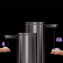 Bình chiết xà phòng cảm ứng kèm caddy để giẻ rửa bát Simplehuman