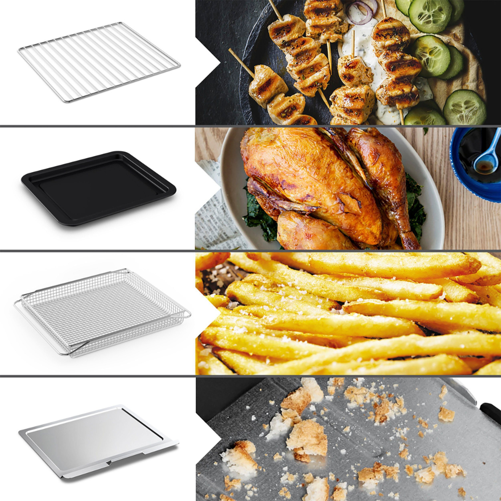 Lò nướng và nồi chiên không dầu TEFAL Easy Fry FW605810 20L model 2024
