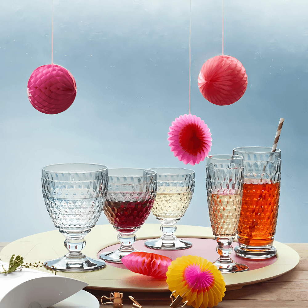 Set 4 ly pha lê VILLEROY BOCH Boston 400ml