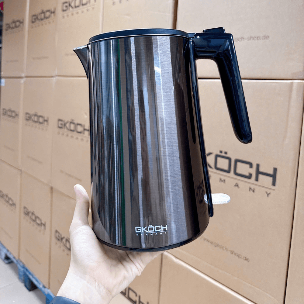 Ấm siêu tốc GKÖCH 1800W HB-K102 màu đen