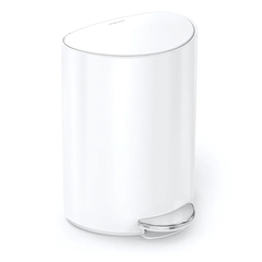 Thùng rác bán nguyệt Simplehuman 6L nắp phẳng nội địa Đức