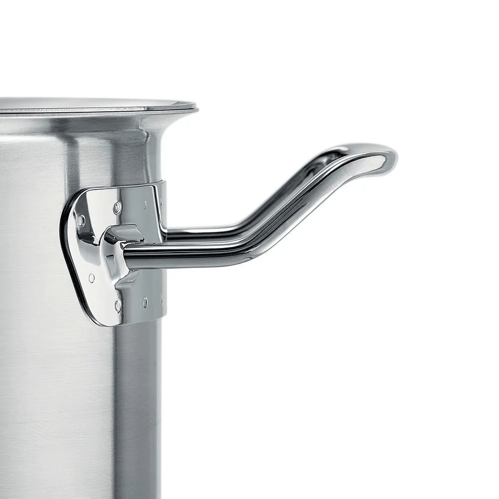 Bộ nồi Fissler Profi 5 món vung thép kèm quánh và chảo 2 quai 24cm made in Germany